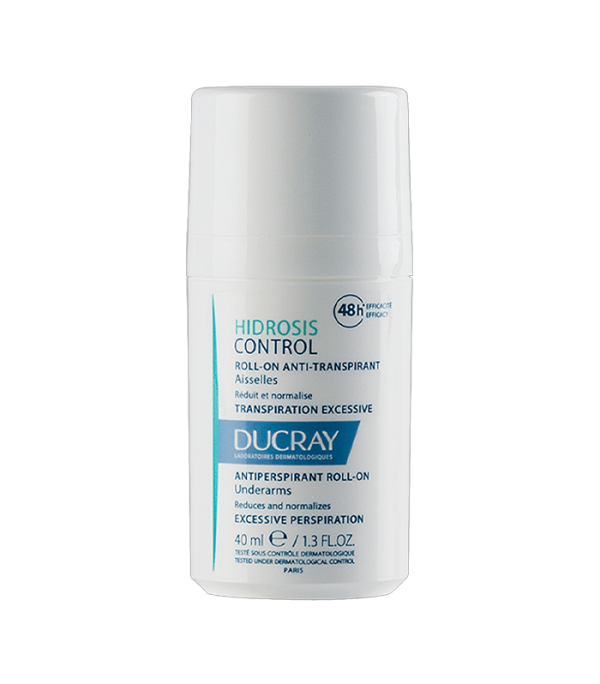 Ducray Hidrosis Control Antiperspirant Roll-On 48H Efficacy