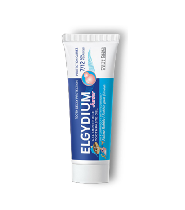 ELGYDIUM JUNIOR BUBBLE GUM TOOTHPASTE