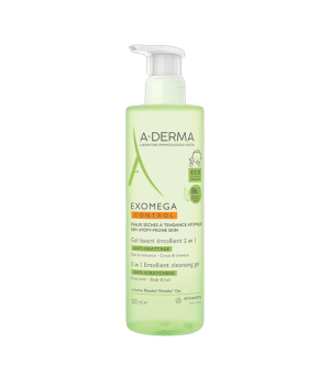 Aderma Exomega control gel 2 in 1 500ml