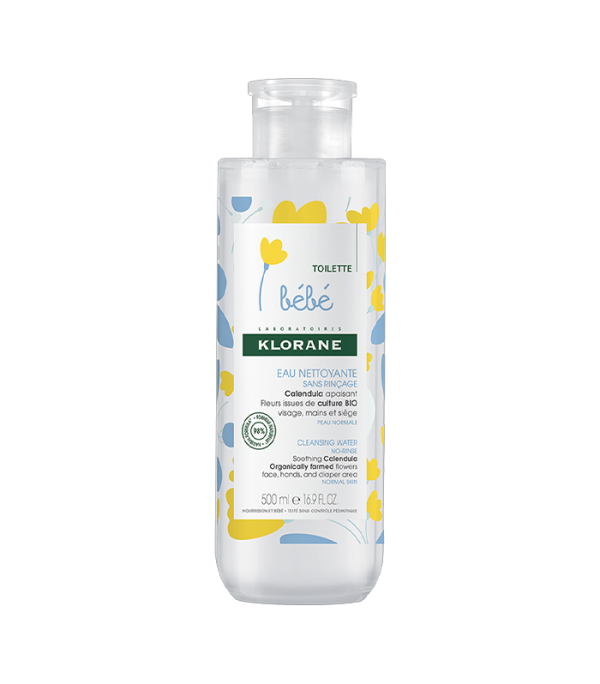 Klorane bebe Cleansing water no-rinse 500ml