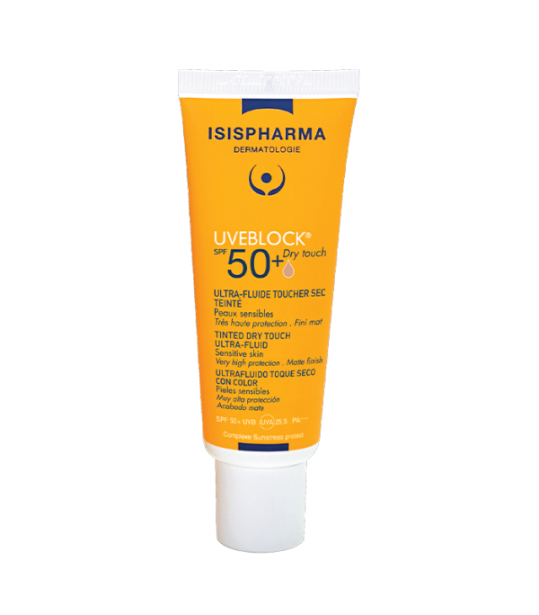 ISISPHARMA UVEBLOCK SPF50+ DRY TOUCH MEDIUM TINTED 40ml