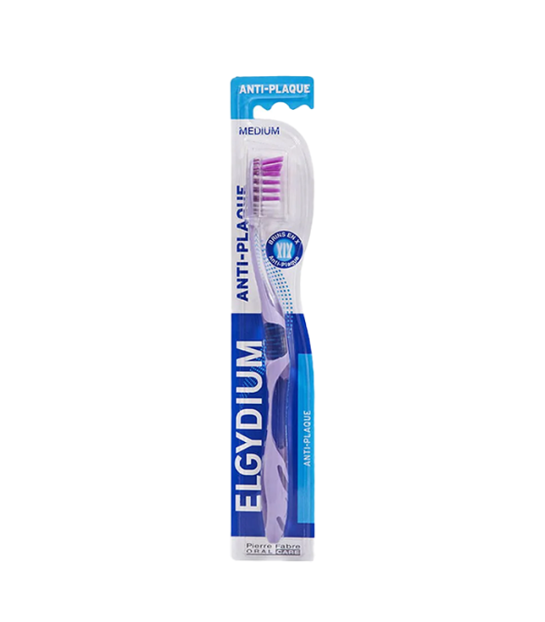 ELGYDIUM ANTIPLAQUE TOOTHBRUSH MEDIUM