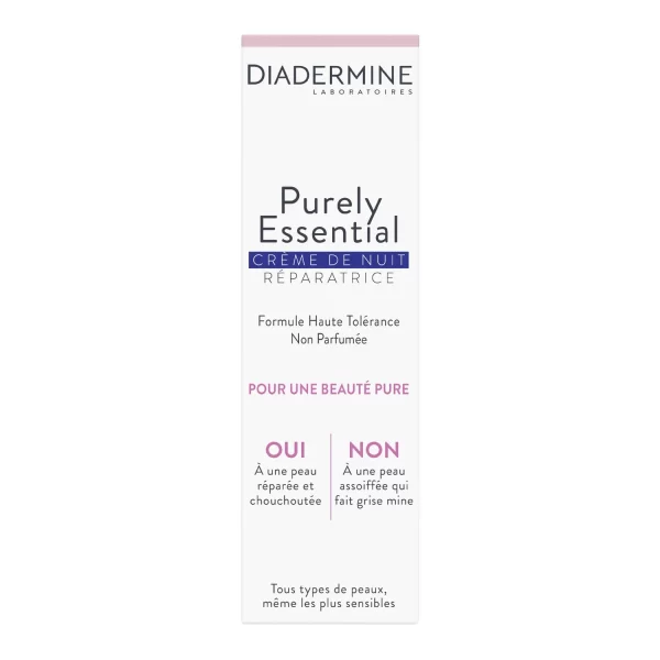 Diadermine purely essential night cream