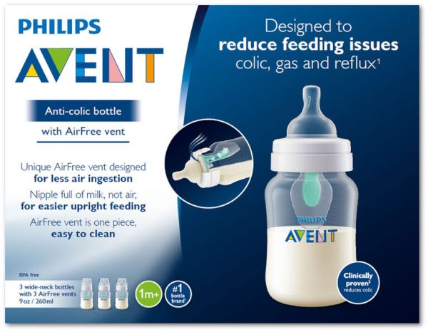 AVENT ANTI-COLIC BOTTLE 260ML