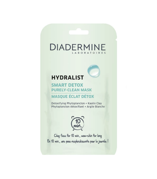 DIADERMINE HYDRALIST SMART DETOX PURELY-CLEAN MASK (X3 SACHETS)