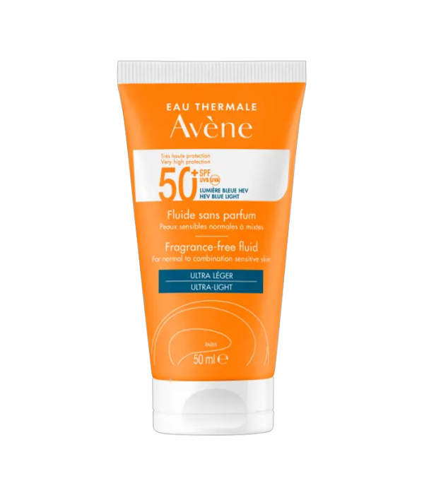 AVENE FLUIDE SANS PARFUM SPF50+ 50ML