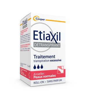 ETIAXIL DÉTRANSPIRANT PEAUX NORMALES AISSELLES ROLL-ON 15ML