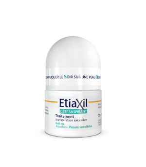 ETIAXIL DÉTRANSPIRANT PEAUX SENSIBLES AISSELLES ROLL-ON 15ML