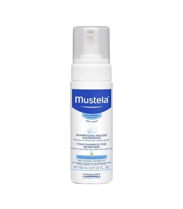 Mustela FOAM SHAMPOO FOR NEWBORNS 150ML